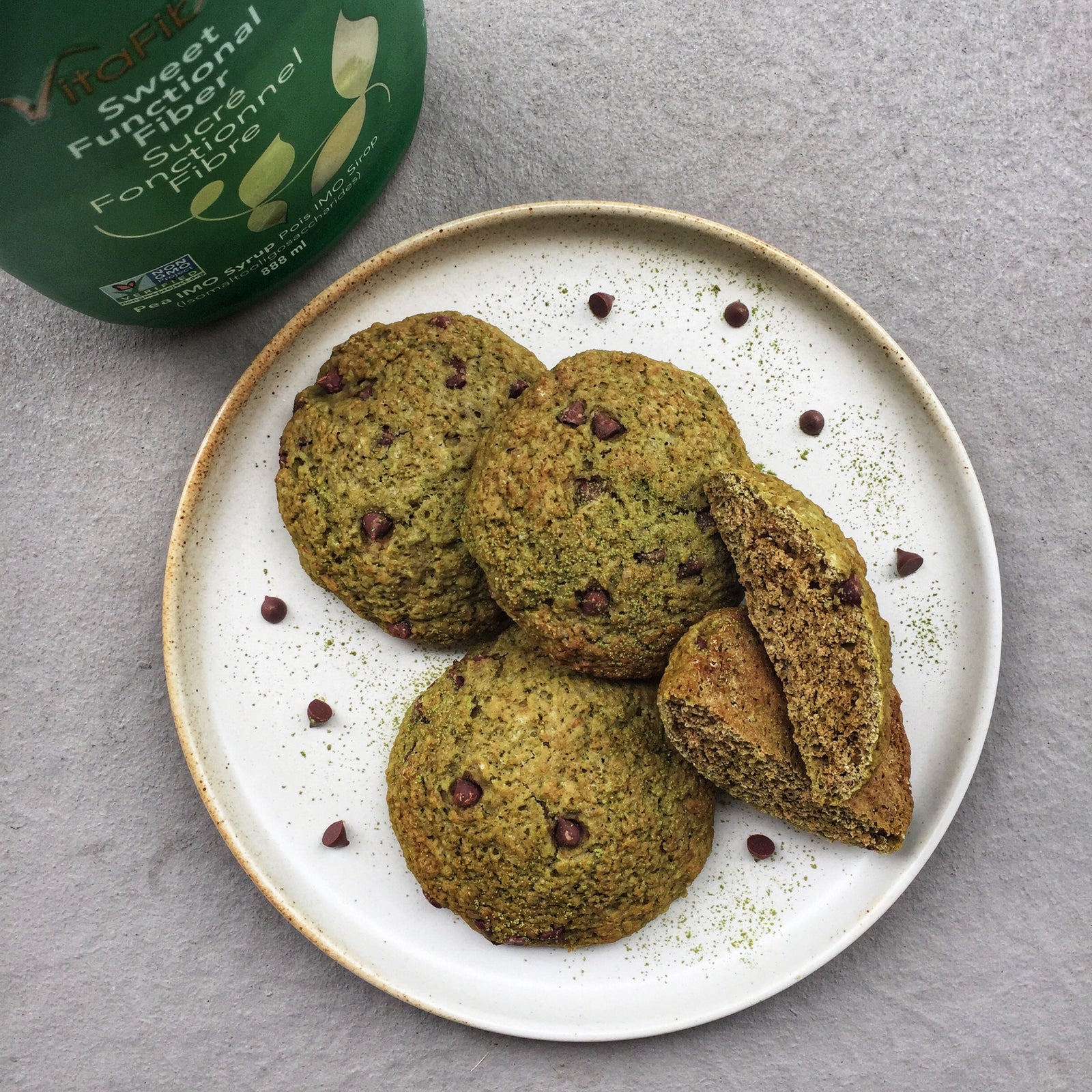 Vegan Matcha Cookies