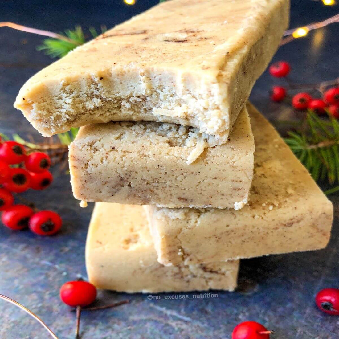 EggNog Protein Bars