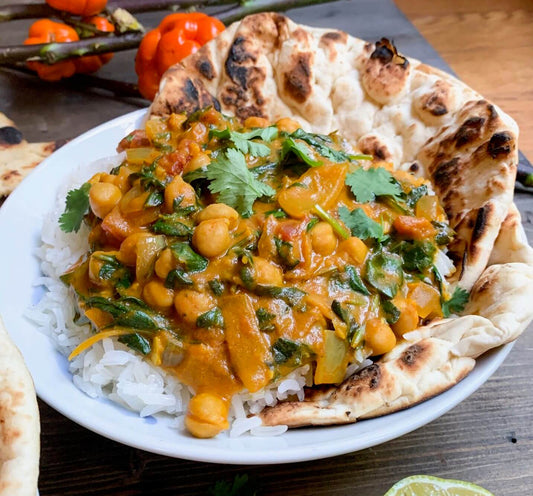 pumpkin chole